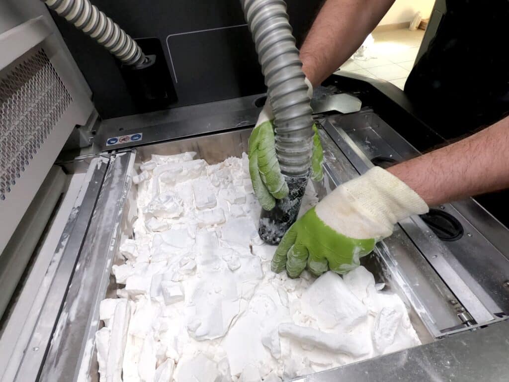 limpieza con hielo seco