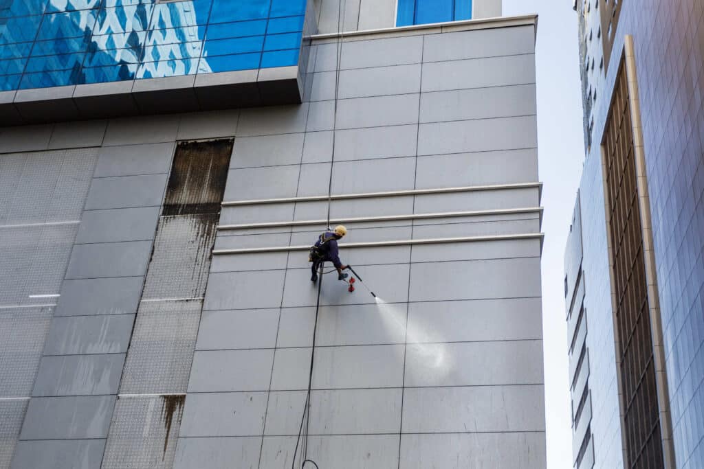 limpieza de fachadas
